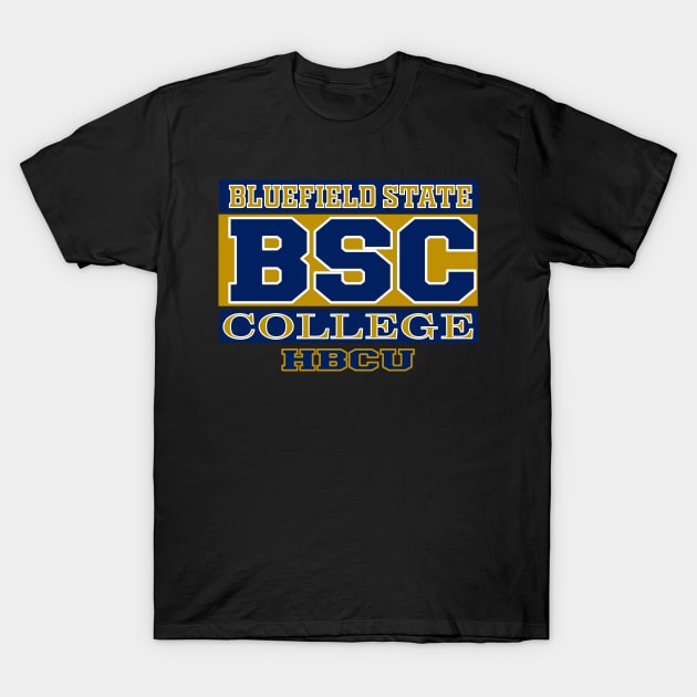 Bluefield State College Apparel T-Shirt by HBCU Classic Apparel Co